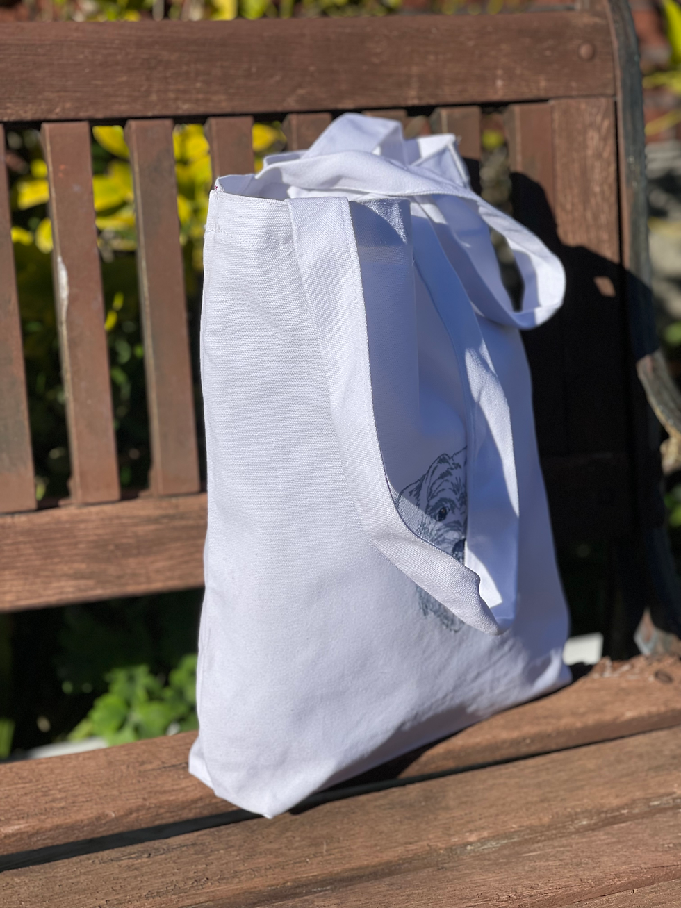 Thumbnail: Schnauzer Tote bag