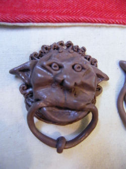 Monster Door knocker by Sam Hughes