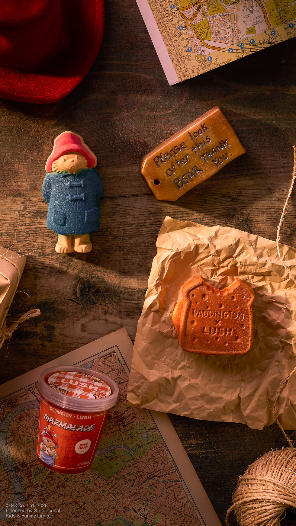 Pack your marmalade sandwiches and prepare for a bath-time adventure // LUSH X PADDIngton is here