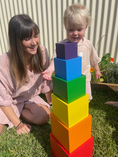 Wooden Nesting / Stacking / Sorting Boxes | LETme Toys