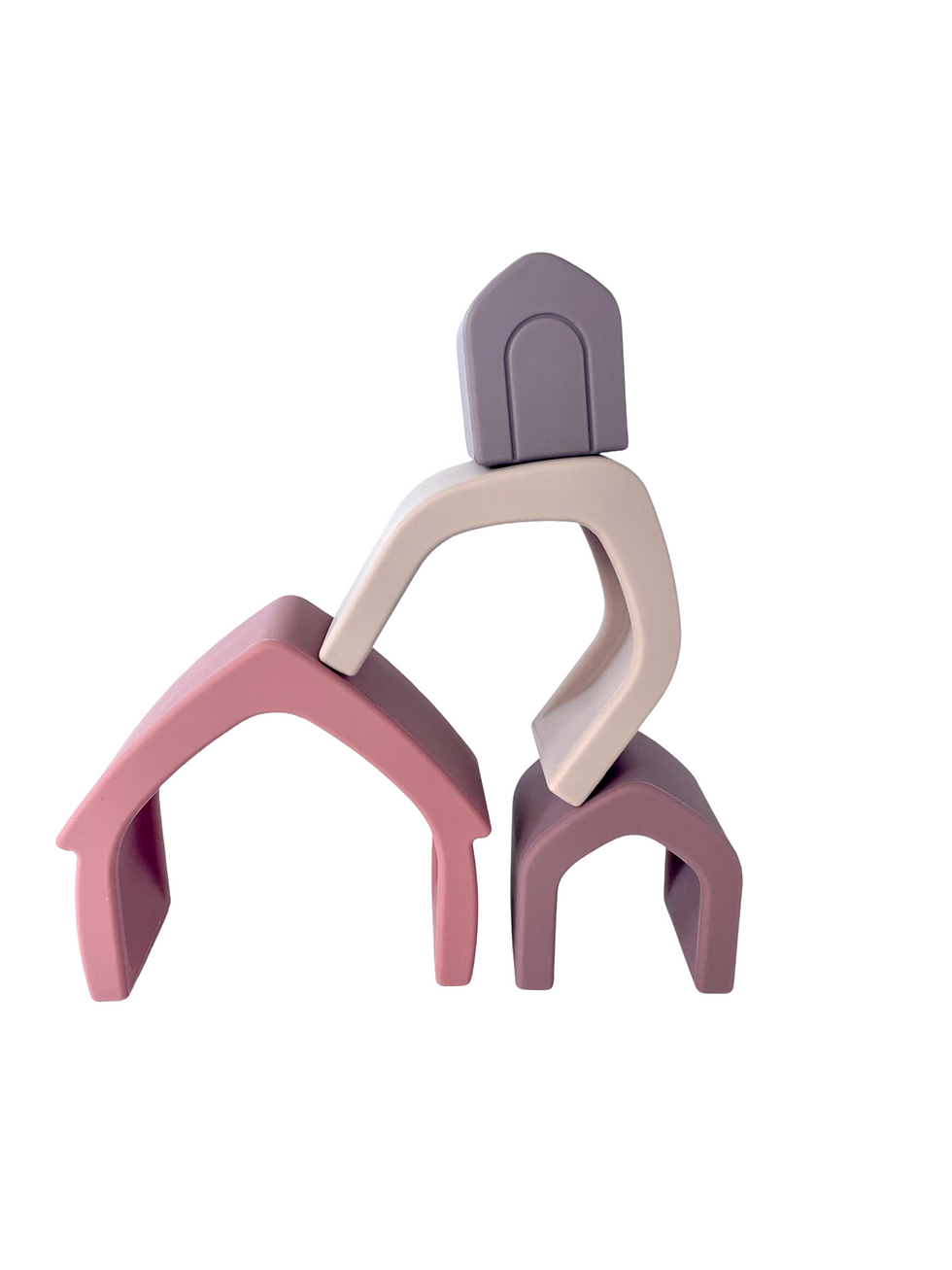 Thumbnail: Silicone House Stacker (Pink)