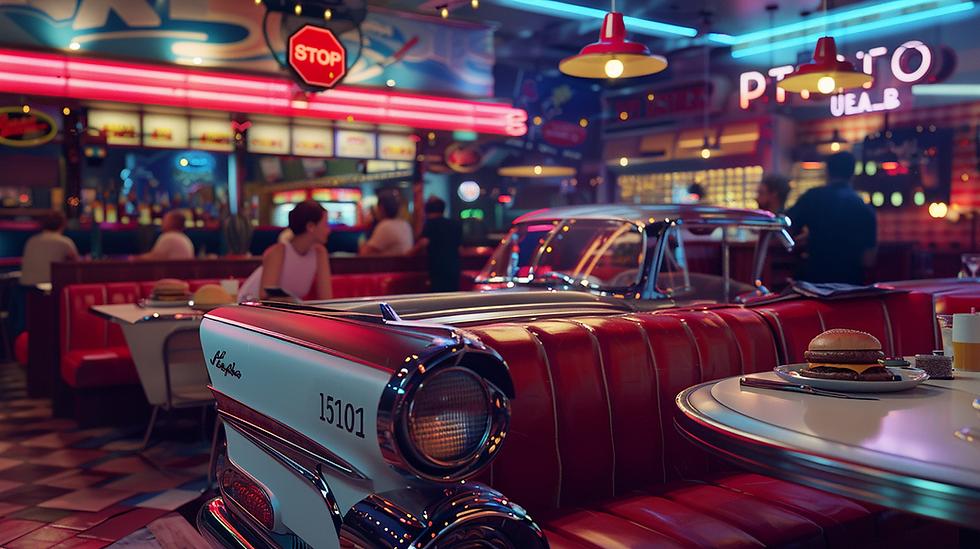 PIT STOP - RETRO RACING DINER