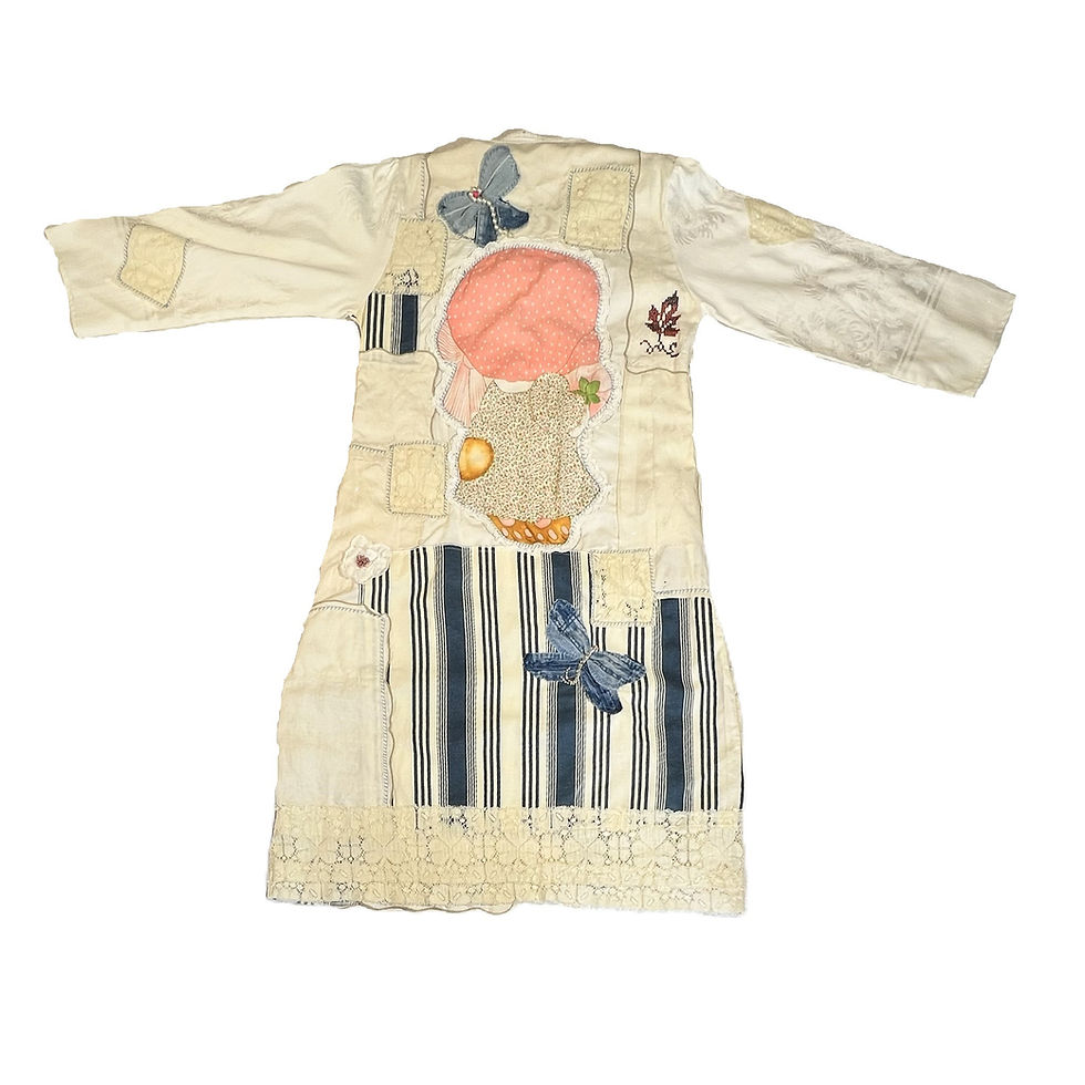 Thumbnail: Vintage Kitty Patchwork Duster