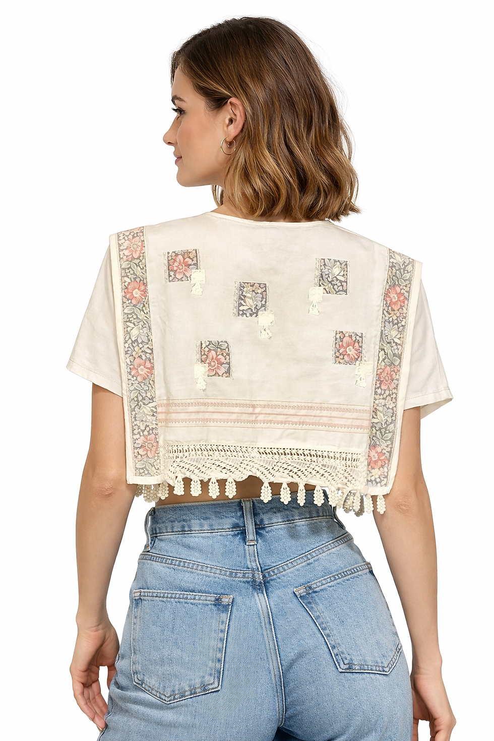 Thumbnail: Lace Bloom Crop Bolero
