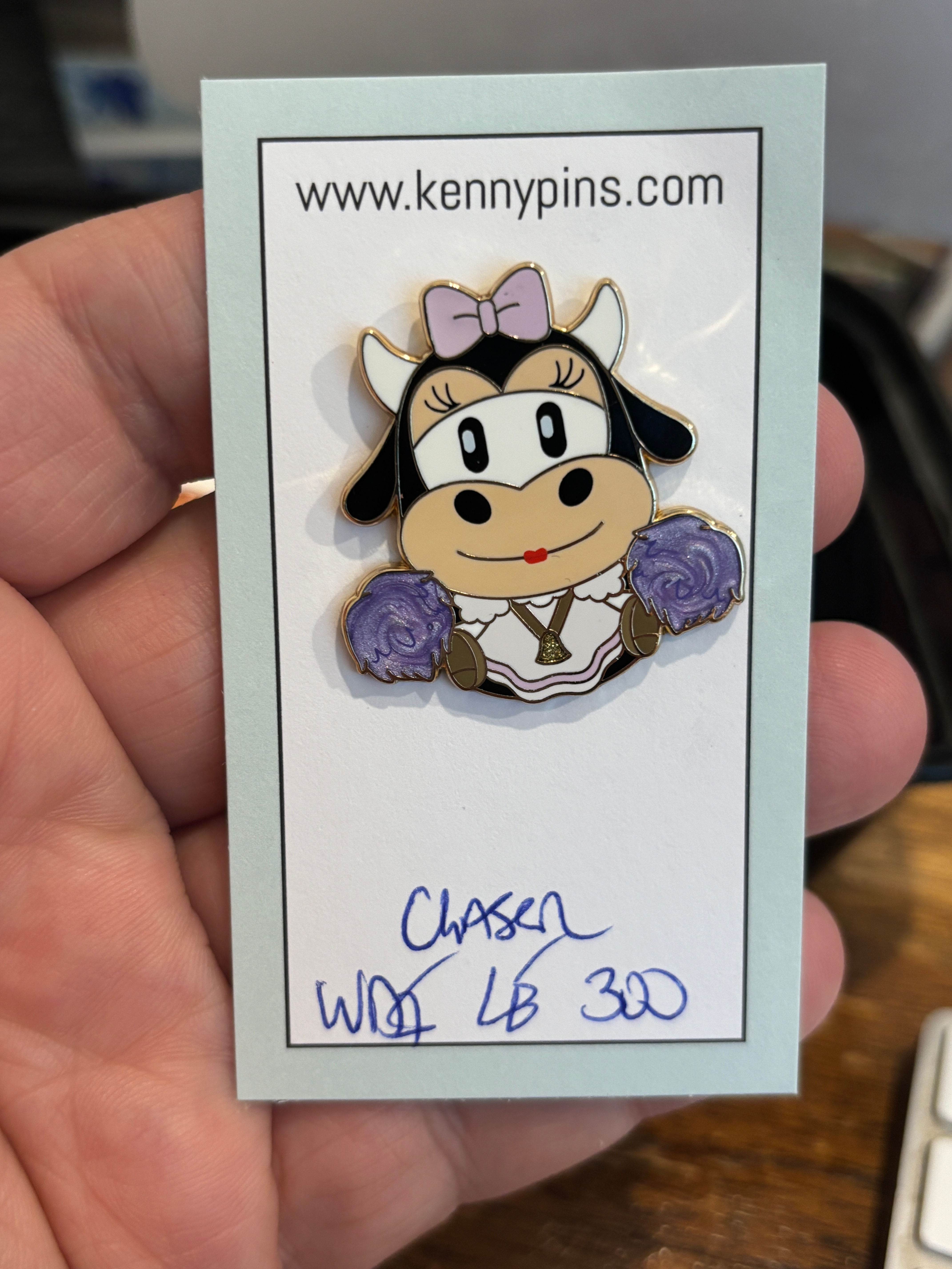 WDI Disney adorbs pin - Mickey Mouse Club - Clarabelle, chaser