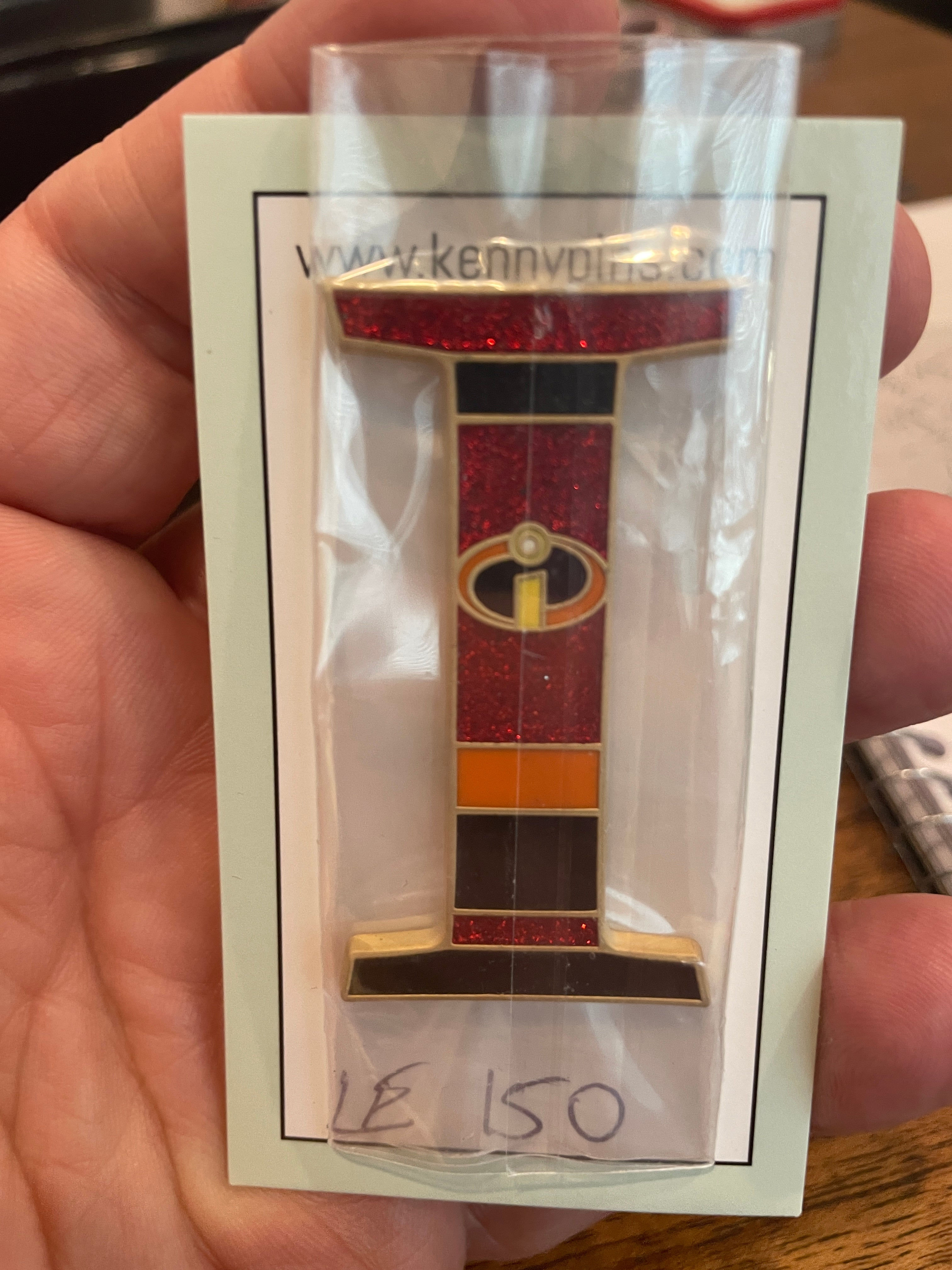 WDW Pixar Party - Incredibles "I"  LE150