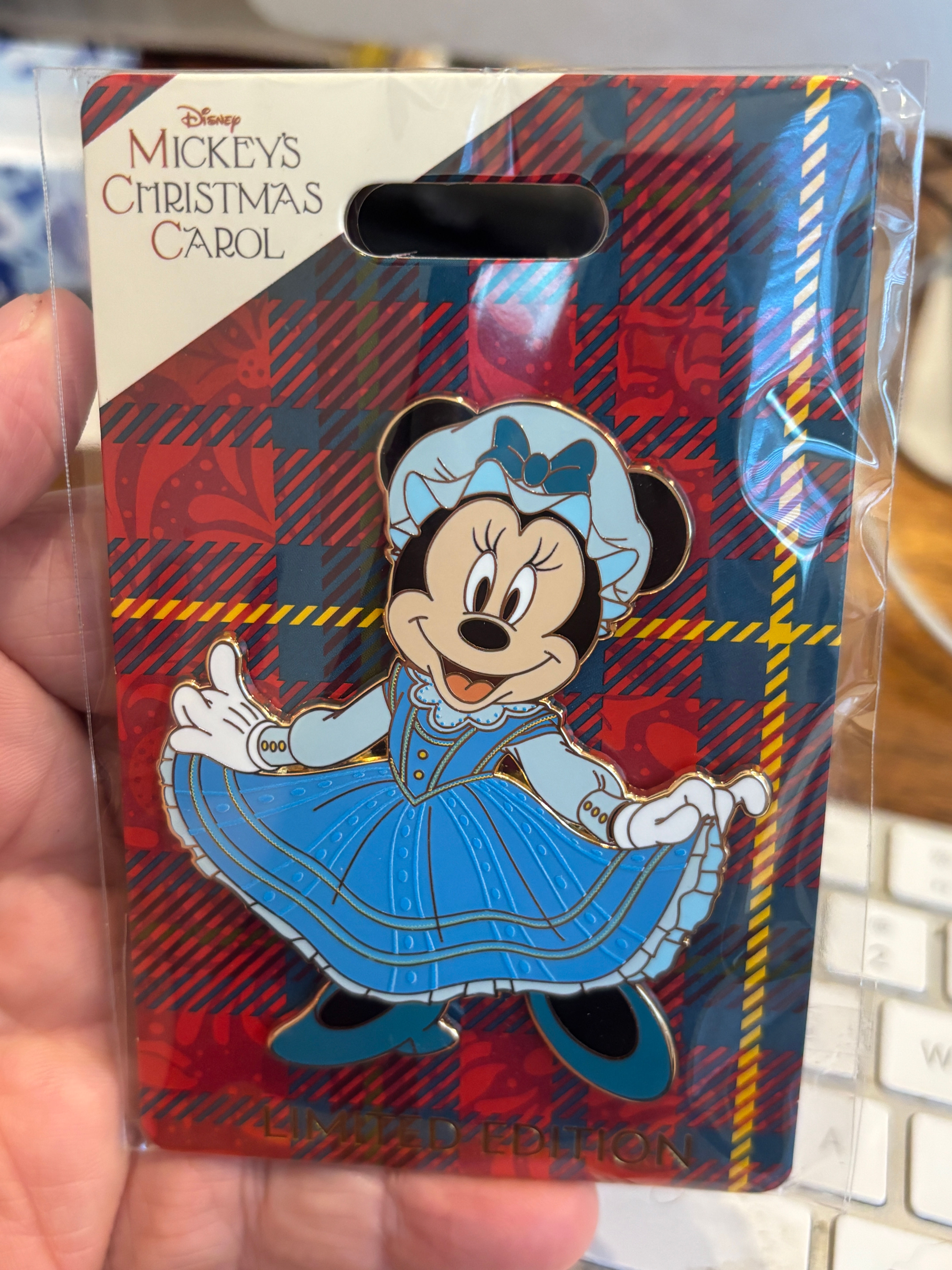 WDI Disney Mickey's Christmas Carol Pin - Minnie Mouse as Emily Cratchit