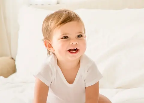 Baby White Bed