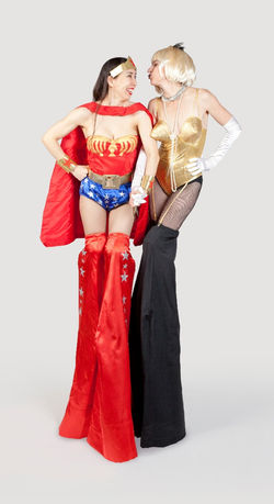 "Icons of the 80's" on stilts