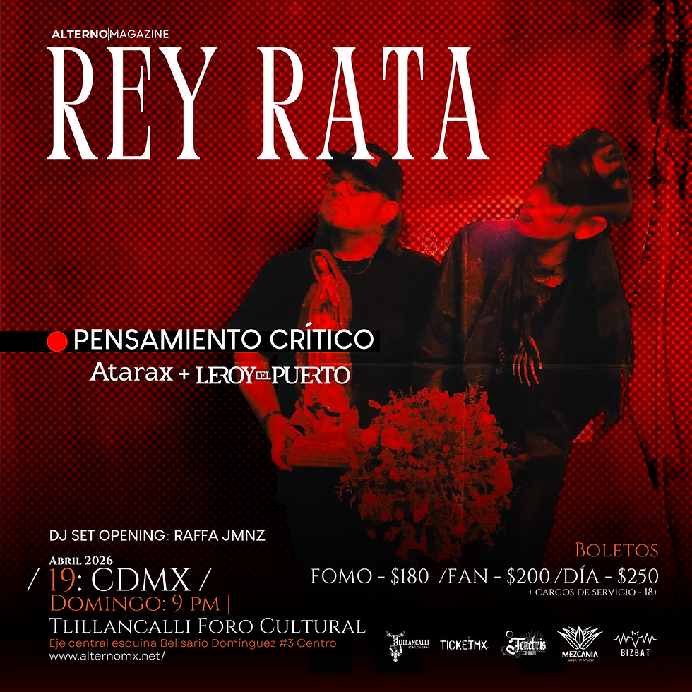 Rey Rata + Pensamiento Crítico en CDMX