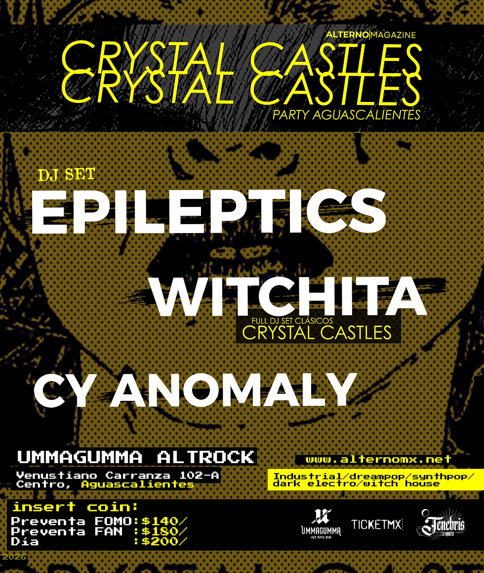 Crystal Castles Party Aguascalientes