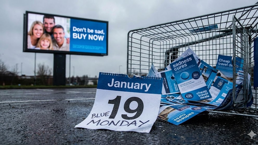 Blue Monday: La mentira de marketing que se convirtió en efeméride
