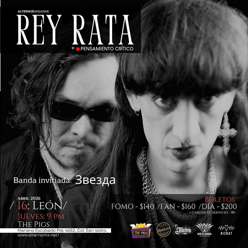 Rey Rata + Pensamiento Crítico en León