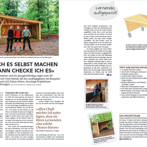 Artikel im Magazin "Wir Holzbauer"