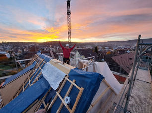 Aufrichten im Herbst