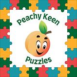 Peachy Keen Puzzzles Logo