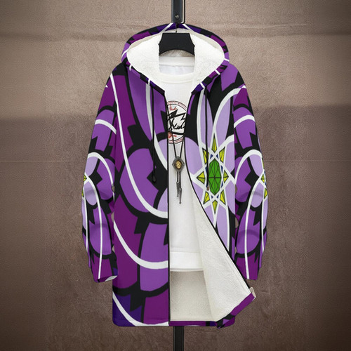 All-Over Print Men's Plush Lined Hoodie Jacket | Jaspers Custom Design