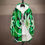 Thumbnail: All-Over Print Men's Plush Lined Hoodie Jacket