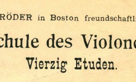 Alwin Schroeder, Etude Anthologist