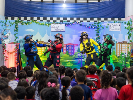 Escolas de SC e RS recebem teatro interativo sobre sustentabilidade 