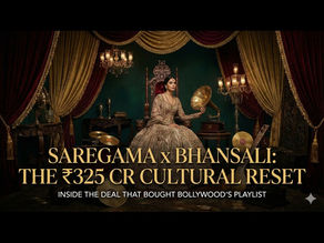 Saregama x Bhansali: Inside the ₹325 Cr Deal That Just Bought Bollywood’s Biggest Playlist