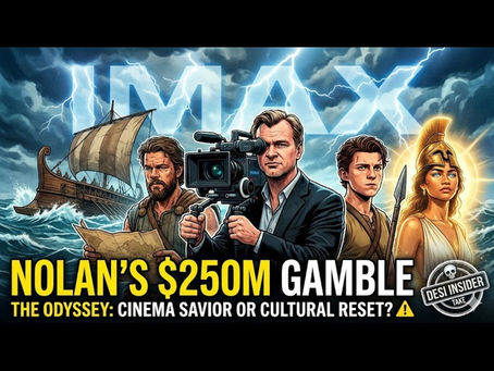 Christopher Nolan’s The Odyssey Breakdown: Why This $250M Risk is Giving "Cinema Savior" Complex