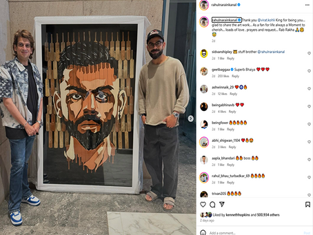 Rahul Narain Kanal’s Next-Level Tribute: When Cricket Meets Creative Genius