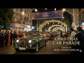 Christmas Car Parade at Neighbourhood Winter Festival: "Old Money" Aesthetics on Hill Road Tonight