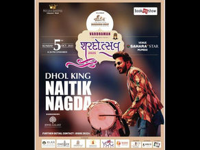 SharadUtsav 2025: Mumbai’s Grand Navratri Night with Dhol King Naitik Nagda