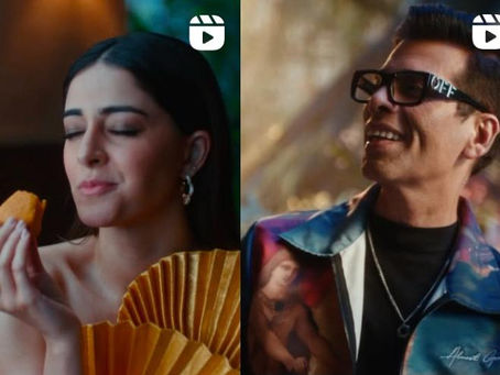 Karan Johar & Ananya Panday Are Selling Besan—Because Why Not?
