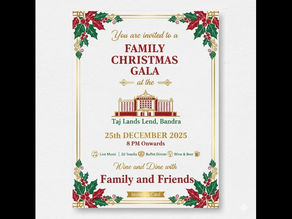 New Event Alert: Why the Family Christmas Gala at Taj Lands End is the Only Bandra Plan You Need