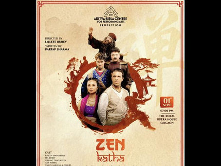 Zen Katha Returns: Lillete Dubey and Vikrant Chaturvedi Bring the Legend of Bodhidharma Alive at Mumbai’s Royal Opera House