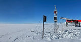 A wind turbine in Antarctica