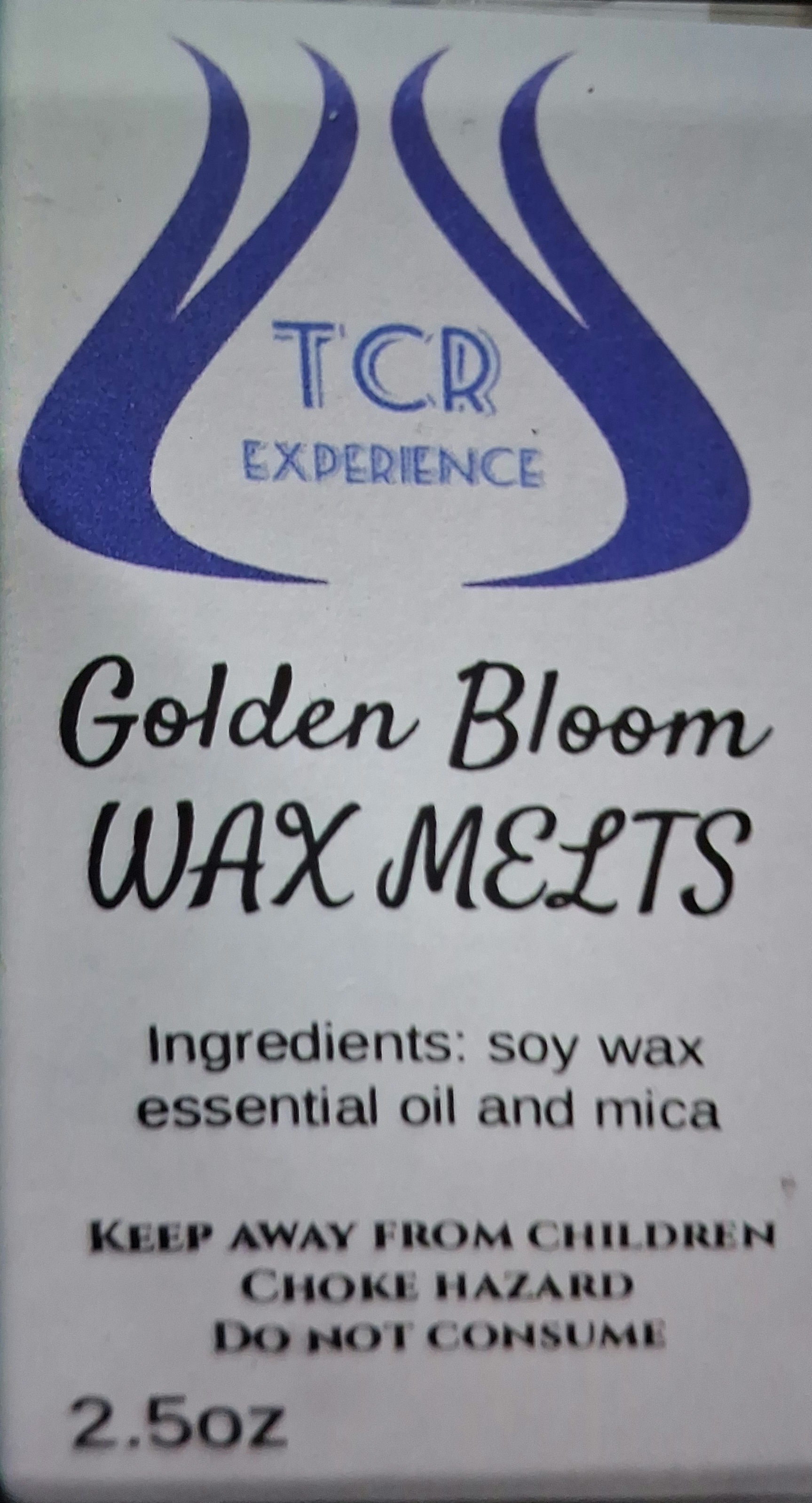 Golden Bloom wax melts