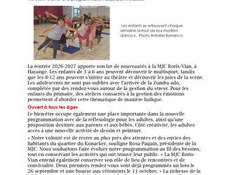 FOCUS SUR LES NOUVEAUTES