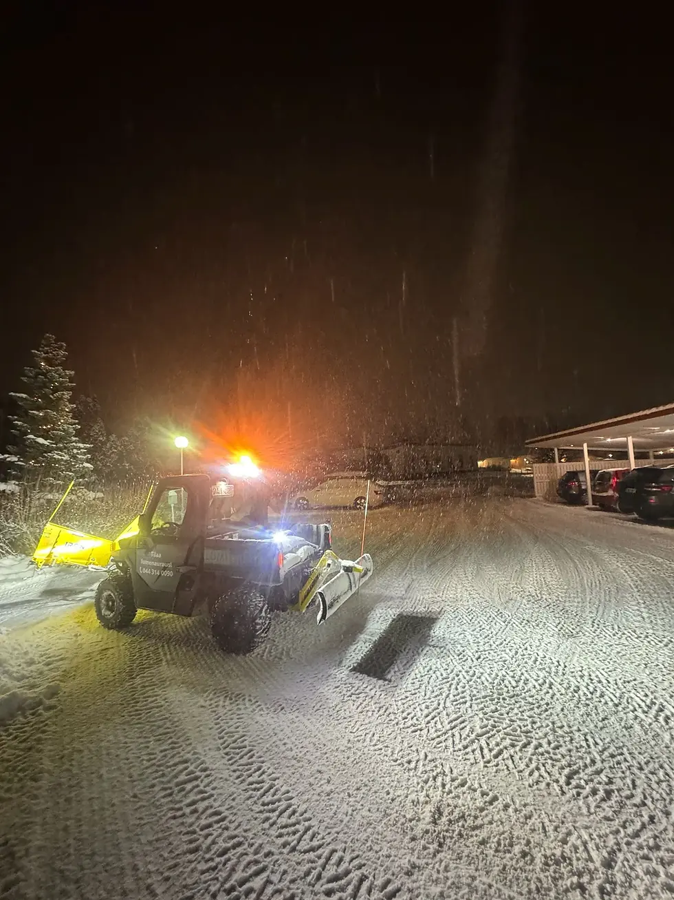 Lumenauraus taloyhtiössä