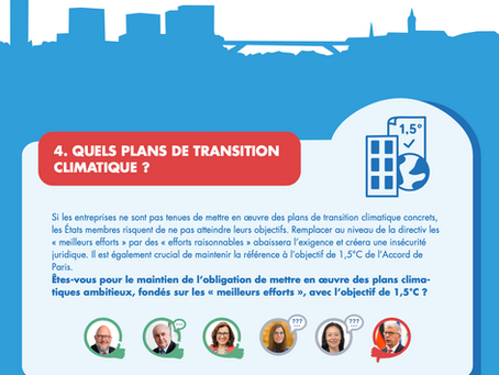 Communiqué de presse : Menaces de dérégulation Omnibus : où en sont les eurodéputés luxembourgeois et le gouvernement ?