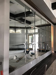 Mirror wall