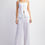 Miniatura: Conjunto de Top de Lino con Botones y Pantalón Wide Leg