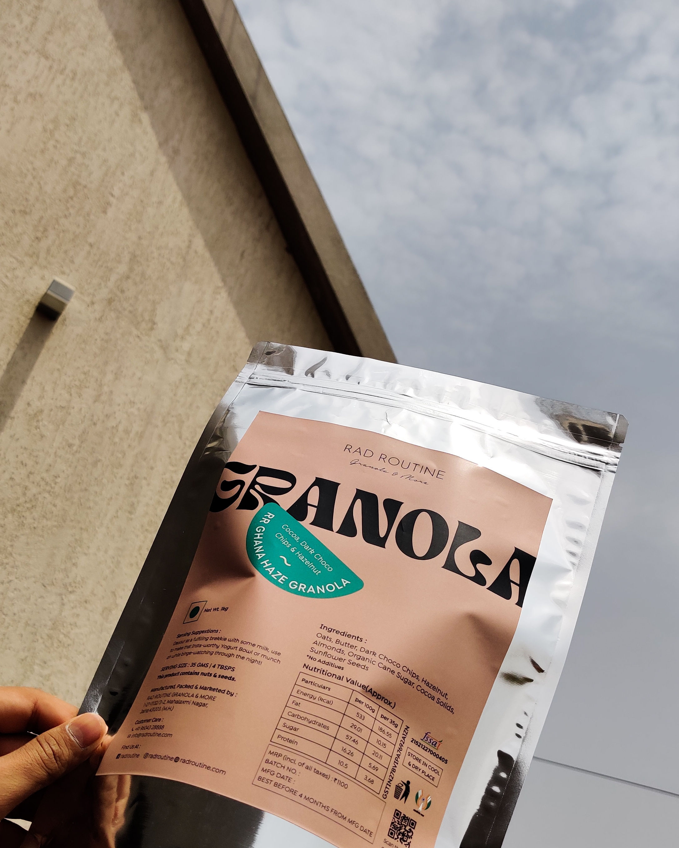 RR GHANA HAZE GRANOLA - 1 KG