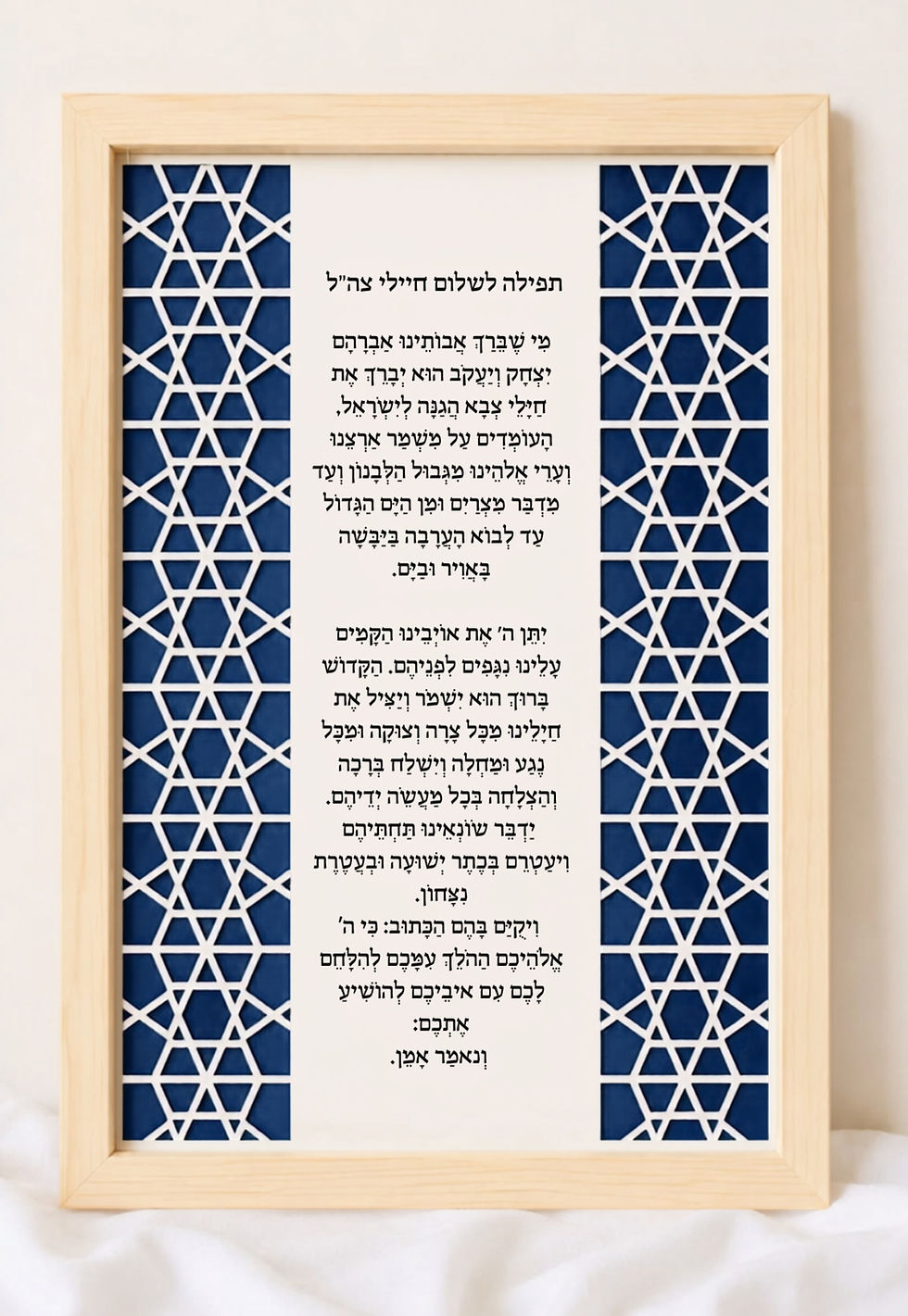 תמונה ממוזערת: תפילה לשלום חיילי צה"ל