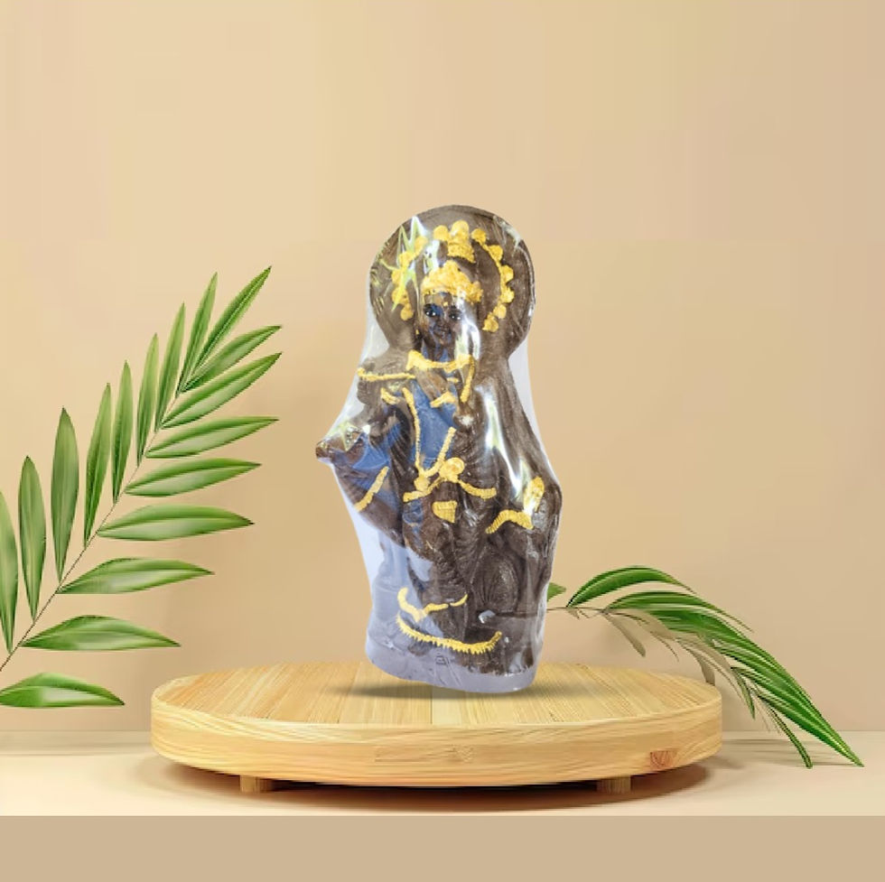 Cow Dung Krishna idol