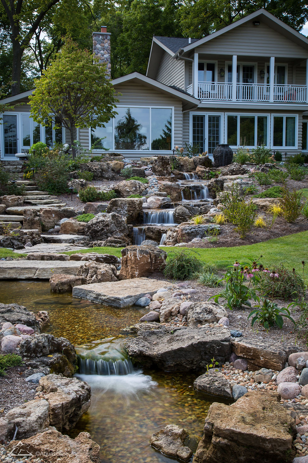 Custom Pondless Waterfall