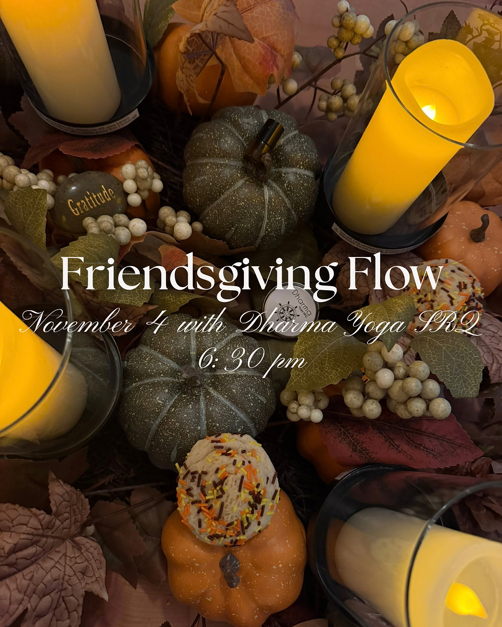 Friendsgiving Flow 🍁