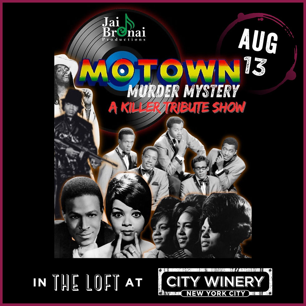 New York Motown Murder Mystery