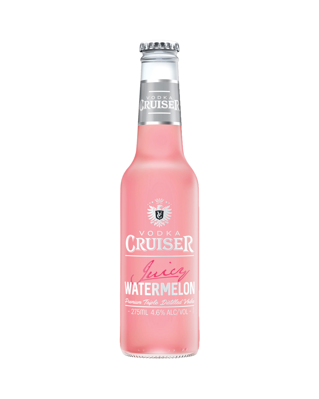 Vodka Cruiser Juicy Watermelon Bottle 275mL 4 Pack