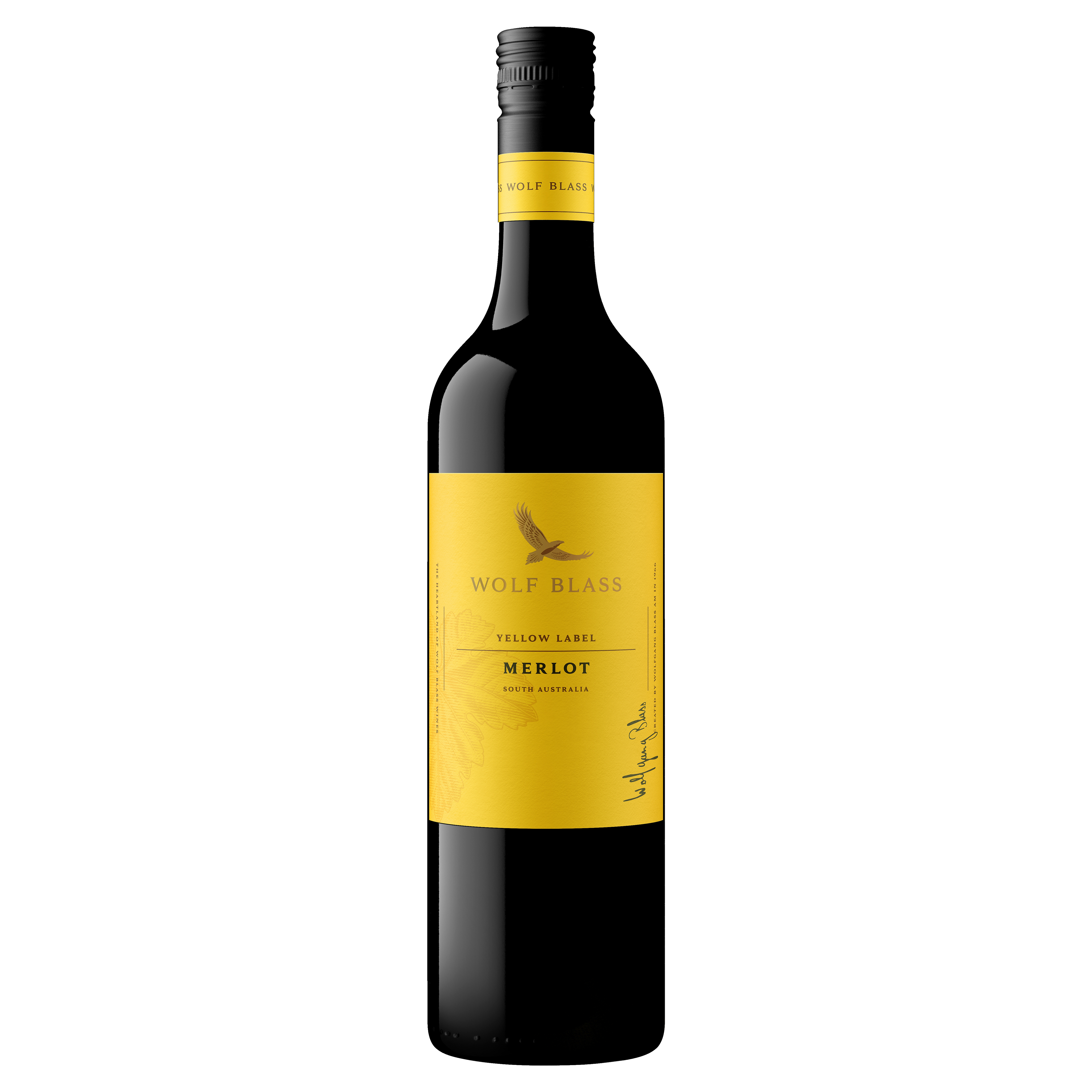 Wolf Blass Yellow Label Merlot 750mL