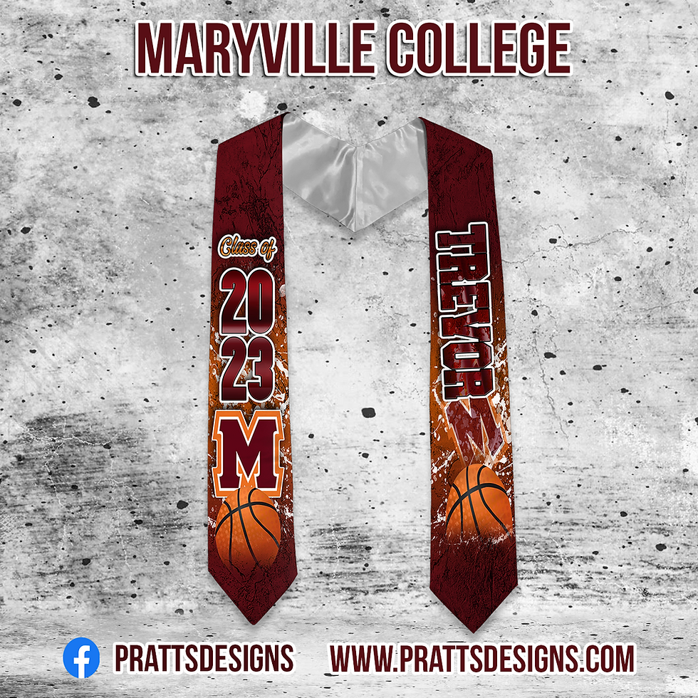 Thumbnail: 2024 Graduation Stole Customized 72in