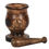 Thumbnail: Wooden Pentagram Pestle and Mortar