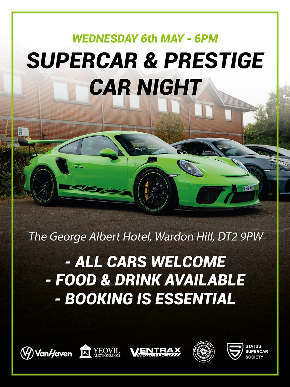 SUPERCAR & PRESTIGE CAR NIGHT - 6th MAY